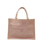 Pre-owned Canvas totes Dior Vintage , Pink , Dames