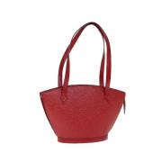 Pre-owned Leather louis-vuitton-bags Louis Vuitton Vintage , Red , Dam...