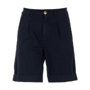 Chino Bermuda Shorts 40Weft , Blue , Heren