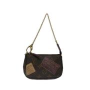 Pre-owned Canvas louis-vuitton-bags Louis Vuitton Vintage , Brown , Da...