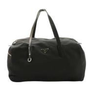 Pre-owned Leather prada-bags Prada Vintage , Black , Dames