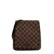 Pre-owned Canvas louis-vuitton-bags Louis Vuitton Vintage , Brown , Da...