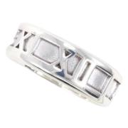 Pre-owned Metal rings Tiffany & Co. Pre-owned , Gray , Dames