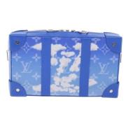 Pre-owned Canvas louis-vuitton-bags Louis Vuitton Vintage , Blue , Her...