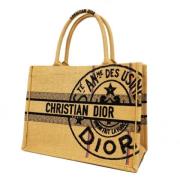 Pre-owned Canvas dior-bags Dior Vintage , Beige , Dames