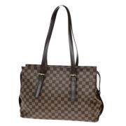 Pre-owned Canvas louis-vuitton-bags Louis Vuitton Vintage , Brown , Da...