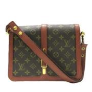 Pre-owned Canvas louis-vuitton-bags Louis Vuitton Vintage , Brown , Da...