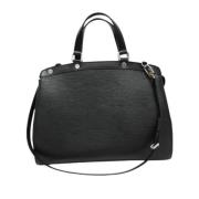 Pre-owned Leather louis-vuitton-bags Louis Vuitton Vintage , Black , D...