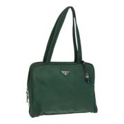 Pre-owned Nylon prada-bags Prada Vintage , Green , Dames