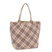 Pre-owned Nylon totes Burberry Vintage , Beige , Dames