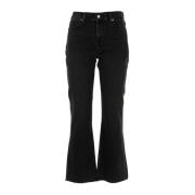 Zwarte Jeans Daisy Enkel Luxe Vintage 7 For All Mankind , Black , Dame...