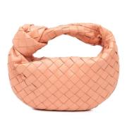 Pre-owned Leather handbags Bottega Veneta Vintage , Pink , Dames