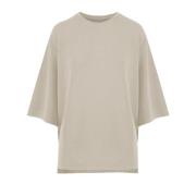 Oversized T-shirt in Modal Mix BomBoogie , Gray , Dames