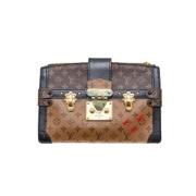 Pre-owned Canvas louis-vuitton-bags Louis Vuitton Vintage , Brown , Da...