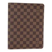 Pre-owned Canvas home-office Louis Vuitton Vintage , Brown , Dames