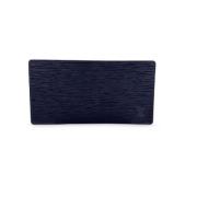 Pre-owned Leather wallets Louis Vuitton Vintage , Blue , Dames