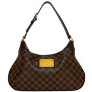 Pre-owned Canvas louis-vuitton-bags Louis Vuitton Vintage , Brown , Da...