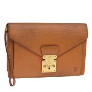 Pre-owned Leather louis-vuitton-bags Louis Vuitton Vintage , Brown , D...