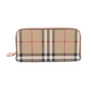 Pre-owned Leather wallets Burberry Vintage , Multicolor , Dames