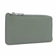 Pre-owned Leather wallets Loewe Pre-owned , Green , Dames