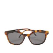 Pre-owned Acetate sunglasses Loewe Pre-owned , Brown , Dames