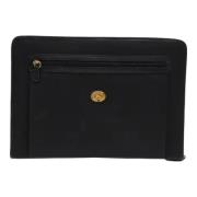 Pre-owned Canvas clutches Burberry Vintage , Black , Dames