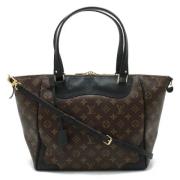 Pre-owned Canvas louis-vuitton-bags Louis Vuitton Vintage , Black , Da...