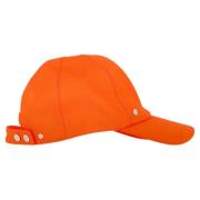 Pre-owned Cotton hats Hermès Vintage , Orange , Dames