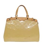 Pre-owned Leather louis-vuitton-bags Louis Vuitton Vintage , Beige , D...