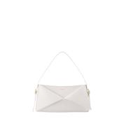 Witte Leren Baguette Tas Coperni , White , Dames