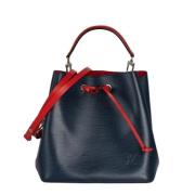 Pre-owned Leather louis-vuitton-bags Louis Vuitton Vintage , Blue , Da...