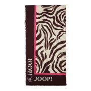 Zebra Patroon Sjaal met Roze Accents Joop! , Multicolor , Dames