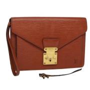 Pre-owned Leather louis-vuitton-bags Louis Vuitton Vintage , Brown , D...