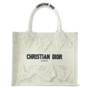 Pre-owned Canvas dior-bags Dior Vintage , White , Dames