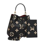 Pre-owned Leather louis-vuitton-bags Louis Vuitton Vintage , Black , D...