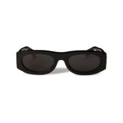 Oeri13O 1007 Sunglasses Off White , Black , Dames