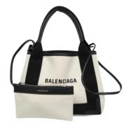 Pre-owned Leather balenciaga-bags Balenciaga Vintage , White , Dames