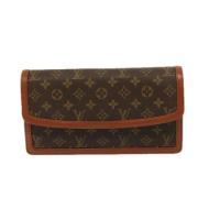 Pre-owned Canvas louis-vuitton-bags Louis Vuitton Vintage , Brown , Da...