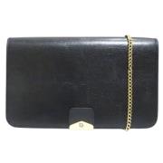 Pre-owned Leather dior-bags Dior Vintage , Black , Dames