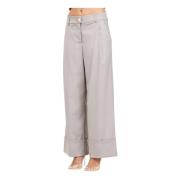 Elegante Bootcut Grijze Broek Akep , Gray , Dames