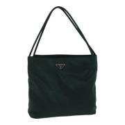 Pre-owned Fabric totes Prada Vintage , Green , Dames