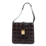 Pre-owned Leather shoulder-bags Bottega Veneta Vintage , Brown , Dames