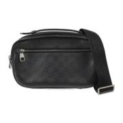 Pre-owned Canvas louis-vuitton-bags Louis Vuitton Vintage , Black , Da...