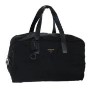 Pre-owned Nylon handbags Prada Vintage , Black , Dames