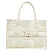 Pre-owned Canvas dior-bags Dior Vintage , Yellow , Dames