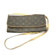 Pre-owned Canvas louis-vuitton-bags Louis Vuitton Vintage , Brown , Da...