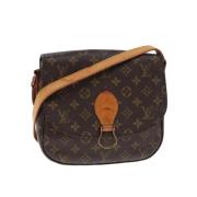 Pre-owned Canvas louis-vuitton-bags Louis Vuitton Vintage , Brown , Da...