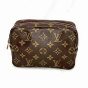 Pre-owned Canvas clutches Louis Vuitton Vintage , Brown , Dames