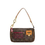 Pre-owned Canvas louis-vuitton-bags Louis Vuitton Vintage , Brown , Da...