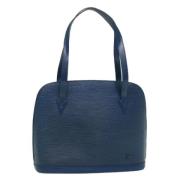 Pre-owned Leather louis-vuitton-bags Louis Vuitton Vintage , Blue , Da...